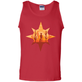 T-Shirts Red / S Courage Men's Tank Top