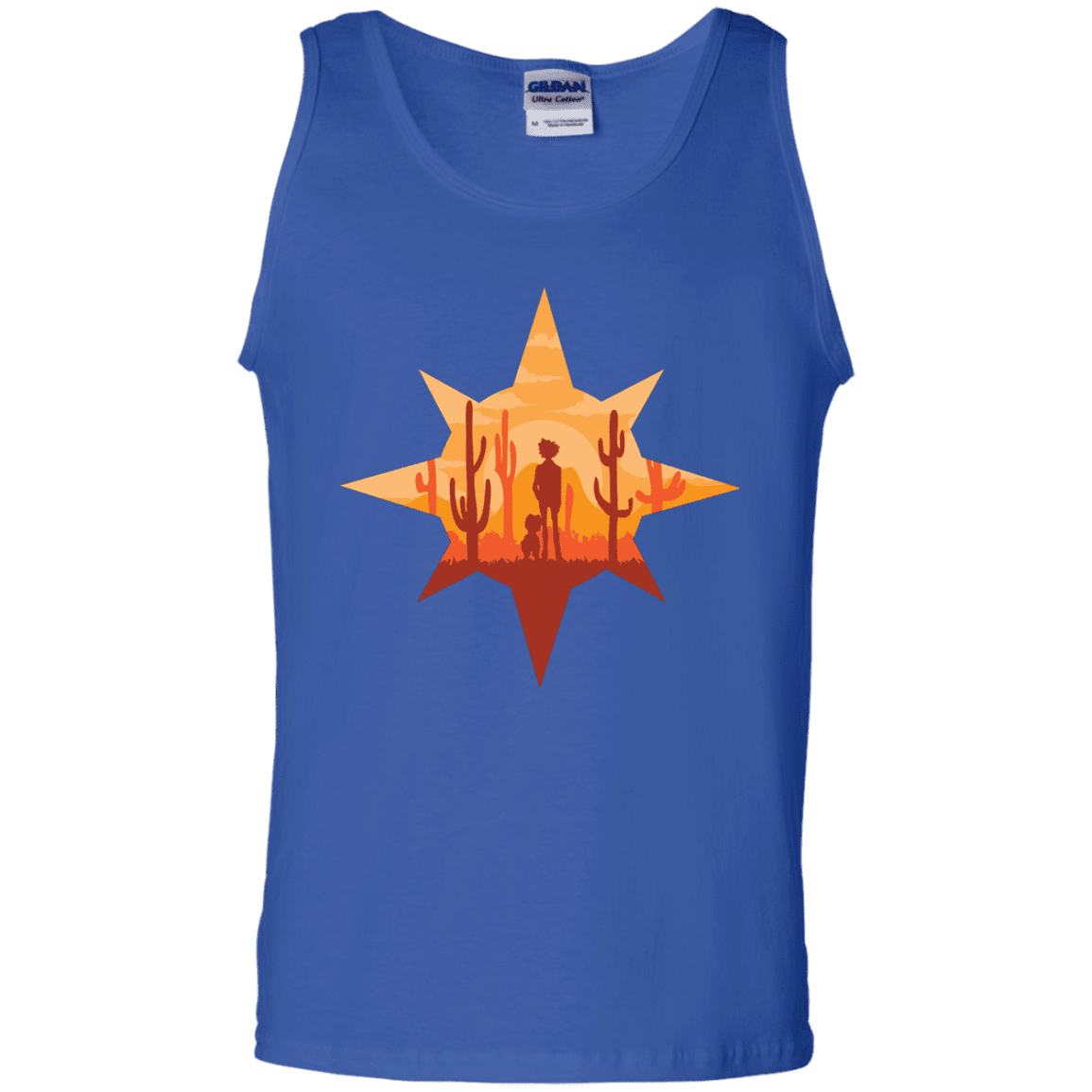 T-Shirts Royal / S Courage Men's Tank Top