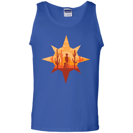 T-Shirts Royal / S Courage Men's Tank Top