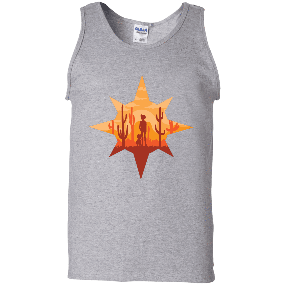 T-Shirts Sport Grey / S Courage Men's Tank Top