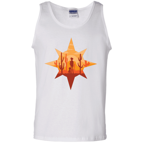 T-Shirts White / S Courage Men's Tank Top