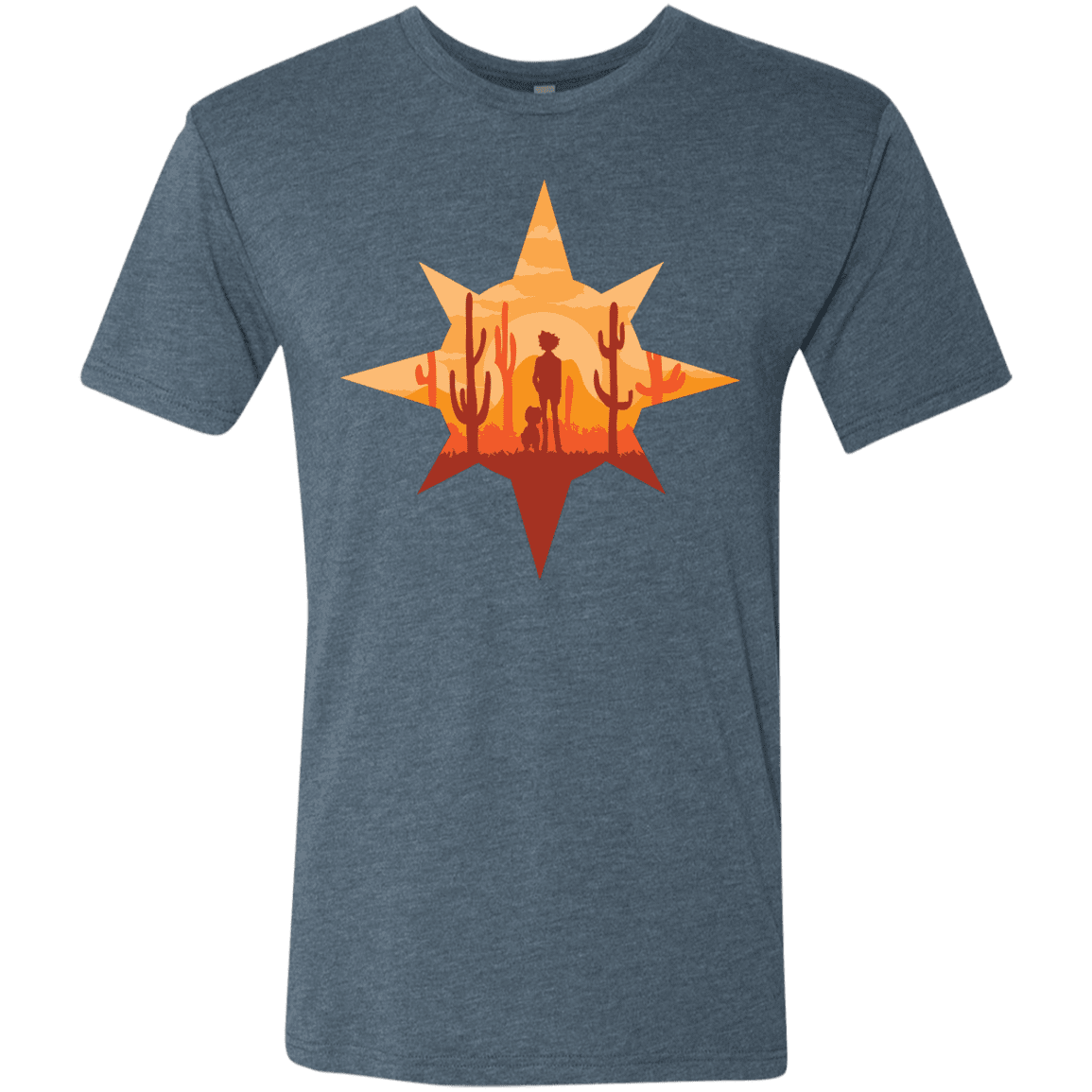 T-Shirts Indigo / S Courage Men's Triblend T-Shirt