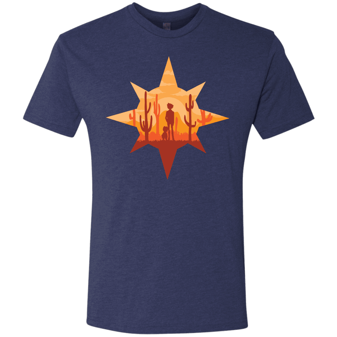 T-Shirts Vintage Navy / S Courage Men's Triblend T-Shirt