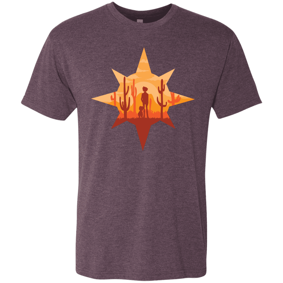 T-Shirts Vintage Purple / S Courage Men's Triblend T-Shirt