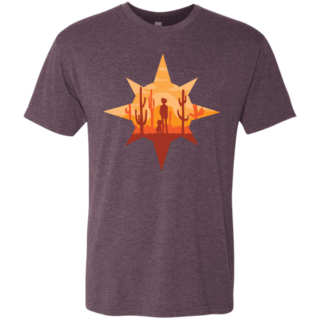 T-Shirts Vintage Purple / S Courage Men's Triblend T-Shirt