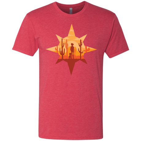 T-Shirts Vintage Red / S Courage Men's Triblend T-Shirt