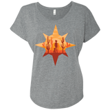 T-Shirts Premium Heather / X-Small Courage Triblend Dolman Sleeve