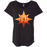 T-Shirts Vintage Black / X-Small Courage Triblend Dolman Sleeve