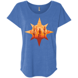 T-Shirts Vintage Royal / X-Small Courage Triblend Dolman Sleeve