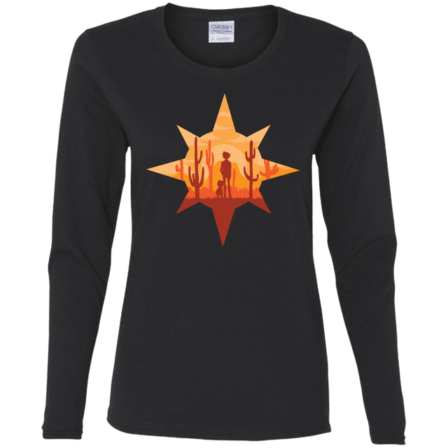 T-Shirts Black / S Courage Women's Long Sleeve T-Shirt