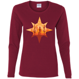 T-Shirts Cardinal / S Courage Women's Long Sleeve T-Shirt