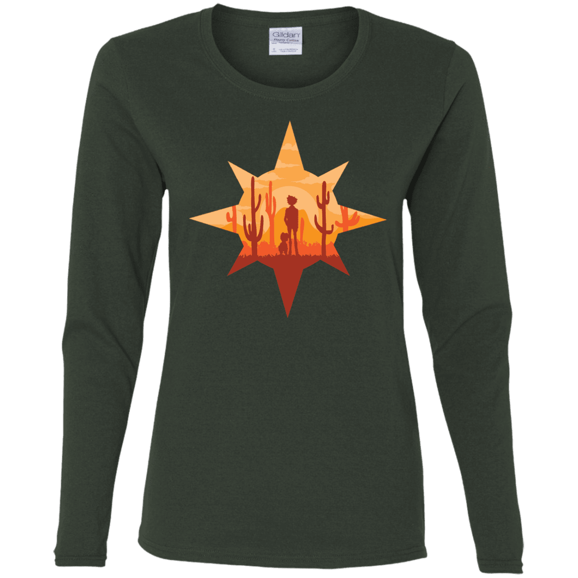 T-Shirts Forest / S Courage Women's Long Sleeve T-Shirt
