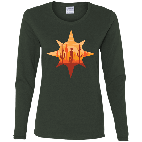 T-Shirts Forest / S Courage Women's Long Sleeve T-Shirt