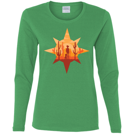 T-Shirts Irish Green / S Courage Women's Long Sleeve T-Shirt