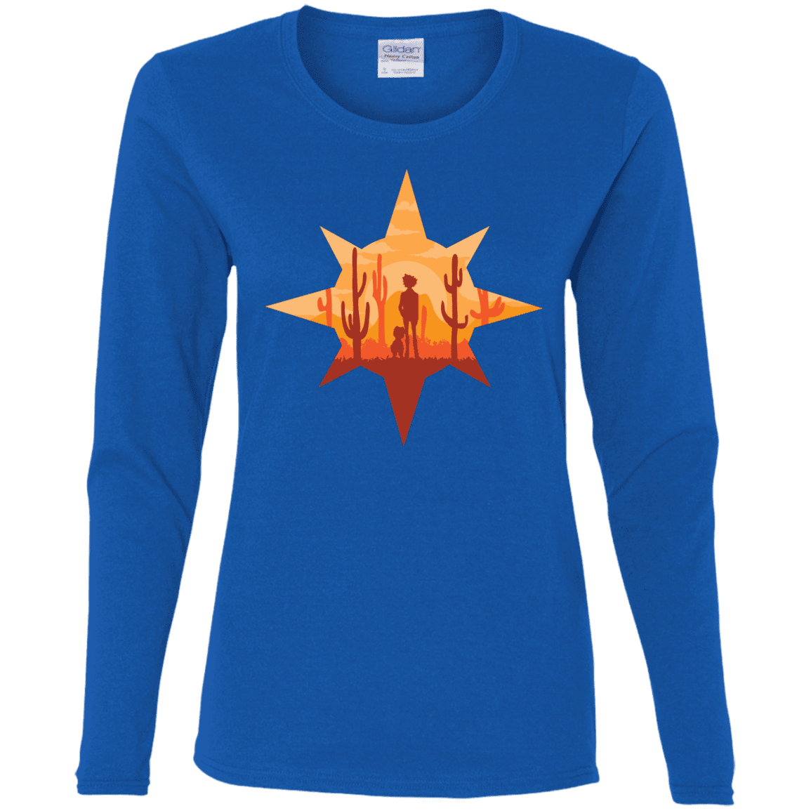 T-Shirts Royal / S Courage Women's Long Sleeve T-Shirt