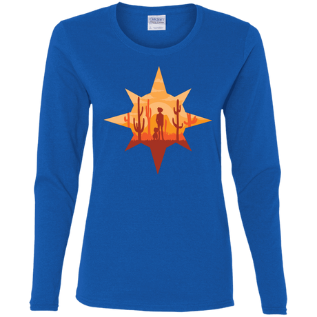 T-Shirts Royal / S Courage Women's Long Sleeve T-Shirt