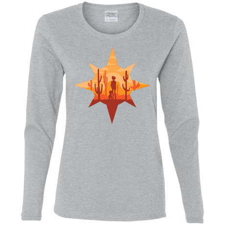 T-Shirts Sport Grey / S Courage Women's Long Sleeve T-Shirt