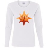 T-Shirts White / S Courage Women's Long Sleeve T-Shirt