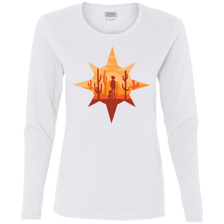 T-Shirts White / S Courage Women's Long Sleeve T-Shirt