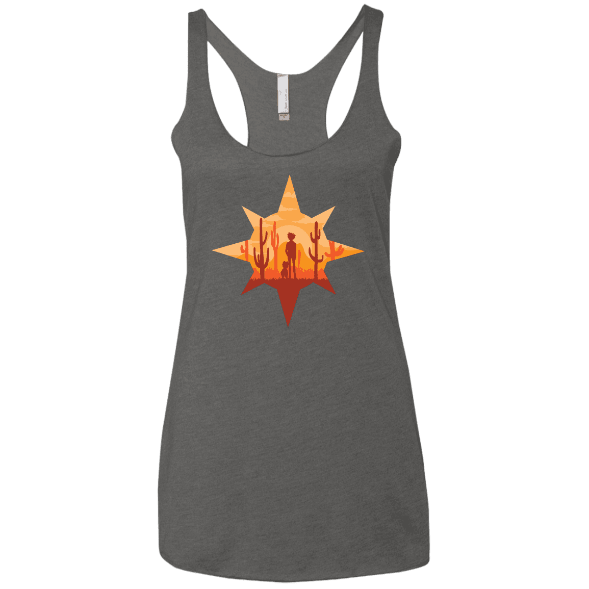 T-Shirts Premium Heather / X-Small Courage Women's Triblend Racerback Tank