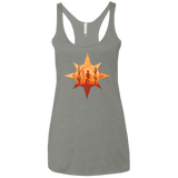 T-Shirts Venetian Grey / X-Small Courage Women's Triblend Racerback Tank