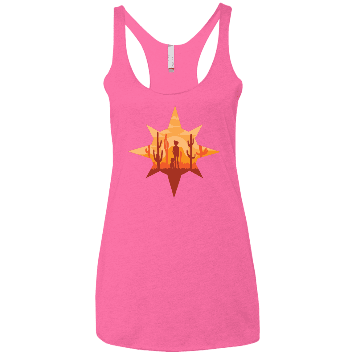 T-Shirts Vintage Pink / X-Small Courage Women's Triblend Racerback Tank