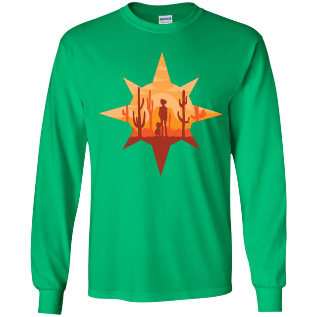 T-Shirts Irish Green / YS Courage Youth Long Sleeve T-Shirt