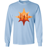 T-Shirts Light Blue / YS Courage Youth Long Sleeve T-Shirt