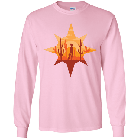 T-Shirts Light Pink / YS Courage Youth Long Sleeve T-Shirt