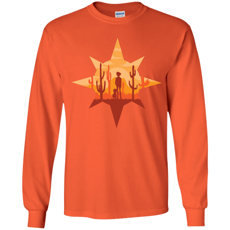 T-Shirts Orange / YS Courage Youth Long Sleeve T-Shirt