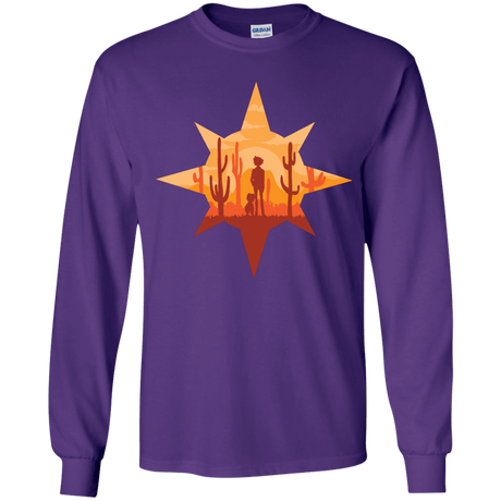 T-Shirts Purple / YS Courage Youth Long Sleeve T-Shirt