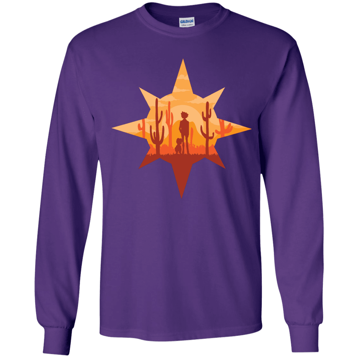 T-Shirts Purple / YS Courage Youth Long Sleeve T-Shirt