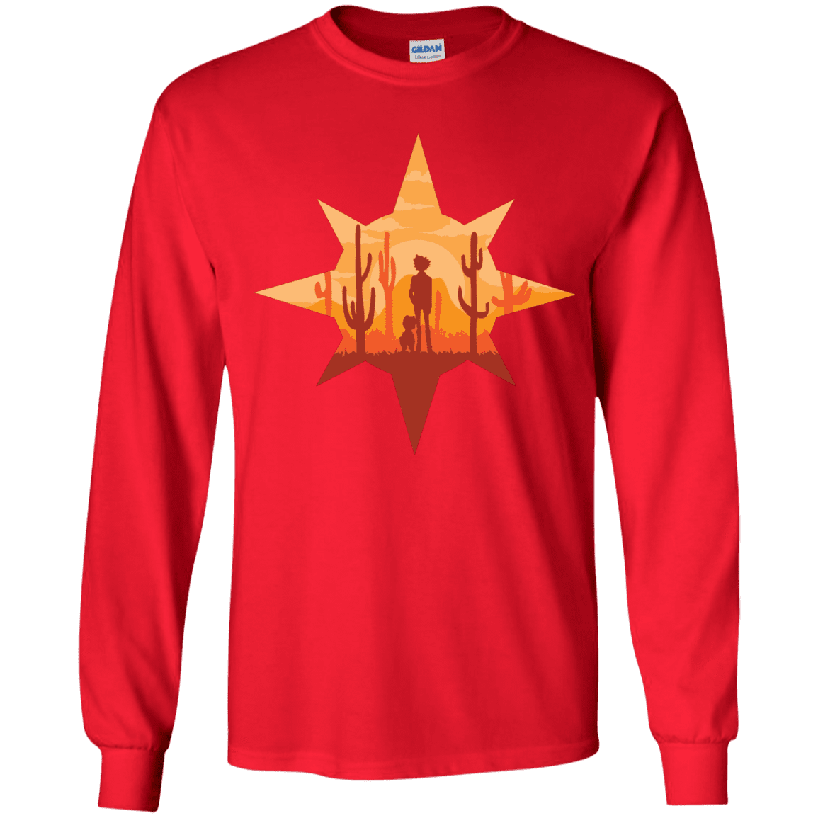 T-Shirts Red / YS Courage Youth Long Sleeve T-Shirt
