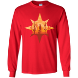 T-Shirts Red / YS Courage Youth Long Sleeve T-Shirt