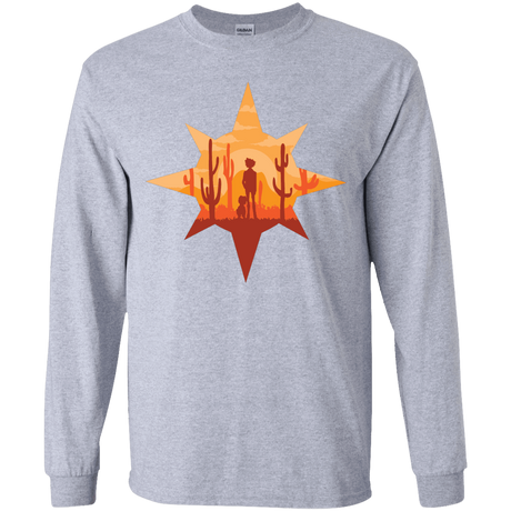 T-Shirts Sport Grey / YS Courage Youth Long Sleeve T-Shirt