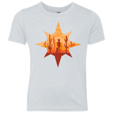 T-Shirts Heather White / YXS Courage Youth Triblend T-Shirt