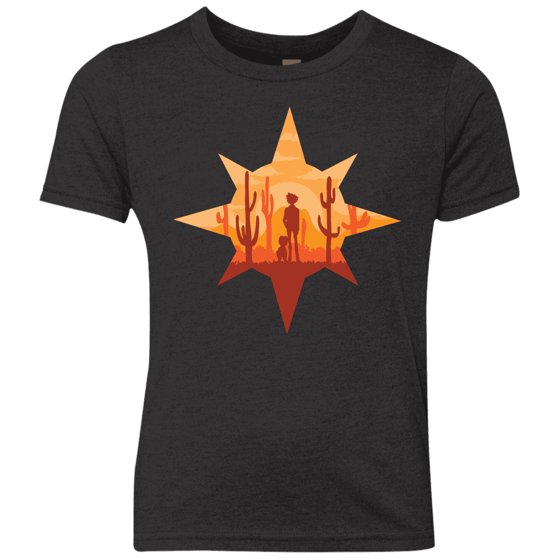 T-Shirts Vintage Black / YXS Courage Youth Triblend T-Shirt