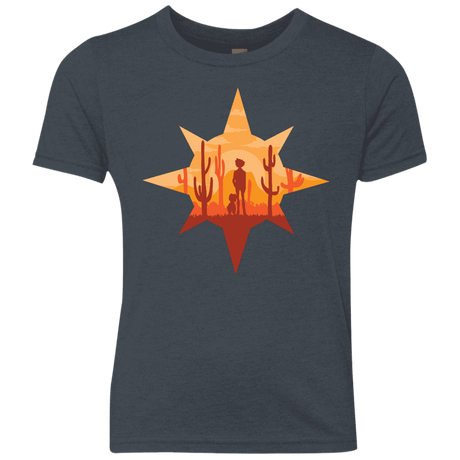 T-Shirts Vintage Navy / YXS Courage Youth Triblend T-Shirt