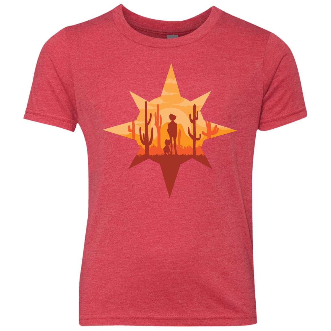 T-Shirts Vintage Red / YXS Courage Youth Triblend T-Shirt