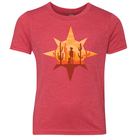 T-Shirts Vintage Red / YXS Courage Youth Triblend T-Shirt