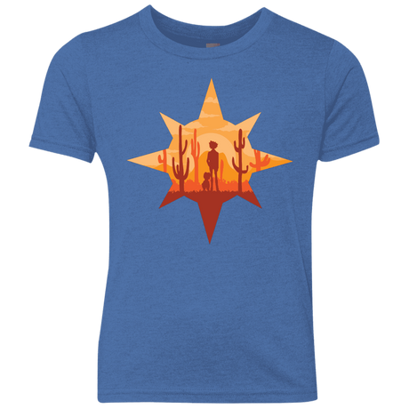 T-Shirts Vintage Royal / YXS Courage Youth Triblend T-Shirt