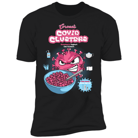 T-Shirts Black / X-Small Covid Clusters Men's Premium T-Shirt
