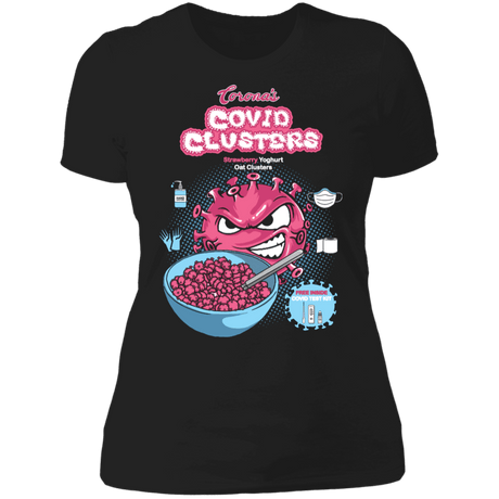 T-Shirts Black / X-Small Covid Clusters Women's Premium T-Shirt
