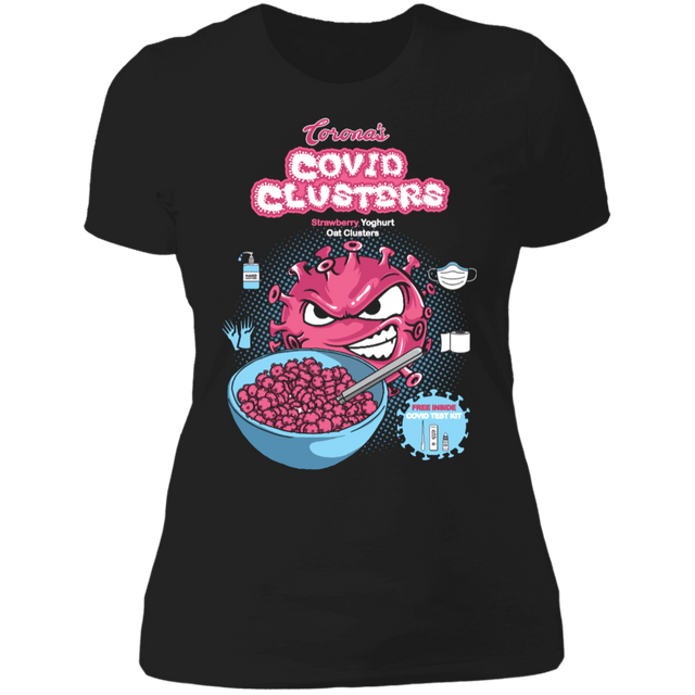 T-Shirts Black / X-Small Covid Clusters Women's Premium T-Shirt