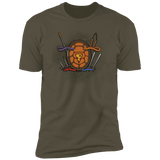 T-Shirts Military Green / S Cowabunga Men's Premium T-Shirt