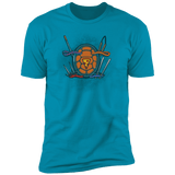 T-Shirts Turquoise / S Cowabunga Men's Premium T-Shirt