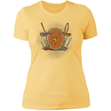 T-Shirts Banana Cream/ / S Cowabunga Women's Premium T-Shirt