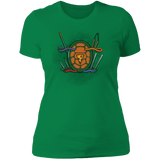 T-Shirts Kelly Green / S Cowabunga Women's Premium T-Shirt