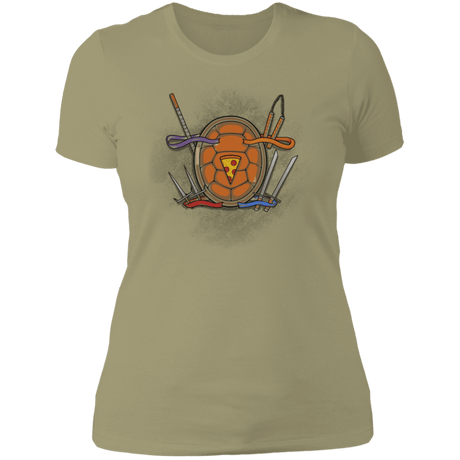 T-Shirts Light Olive / S Cowabunga Women's Premium T-Shirt