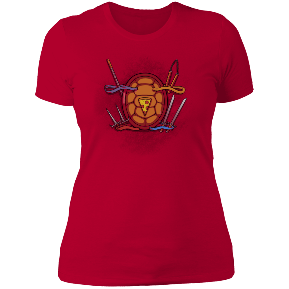 T-Shirts Red / S Cowabunga Women's Premium T-Shirt